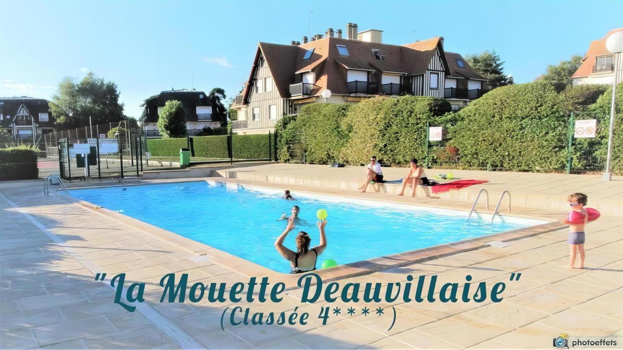Cadre Exceptionnel: Duplex Classe 4**** Tennis, Piscine, Parking, Linge Inclus, Wifi, Materiel Bebe, Proximite Centre Deauville Dış mekan fotoğraf